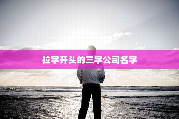 拉字开头的三字公司名字
