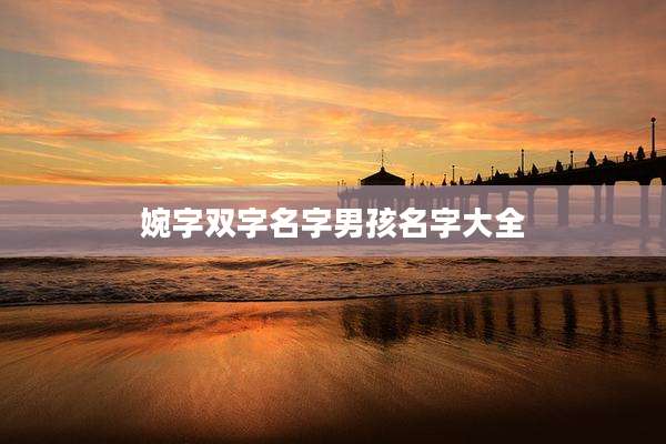 婉字双字名字男孩名字大全
