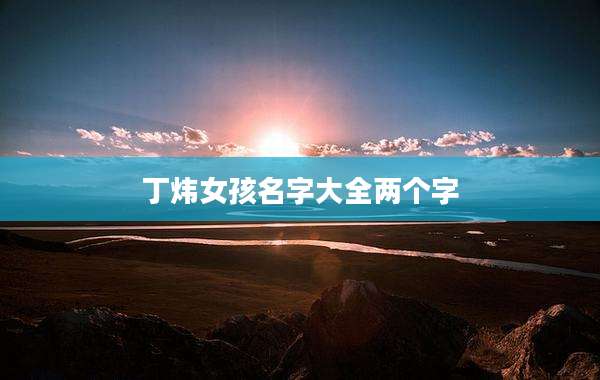 丁炜女孩名字大全两个字