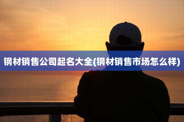 钢材销售公司起名大全(钢材销售市场怎么样)