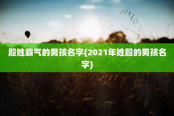 殷姓霸气的男孩名字(2021年姓殷的男孩名字)