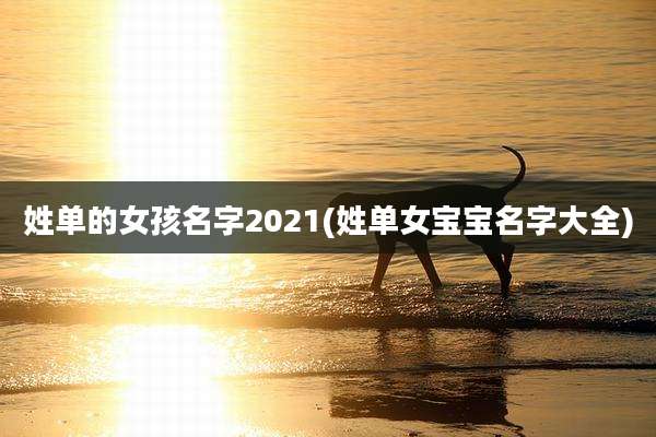 姓单的女孩名字2021(姓单女宝宝名字大全)