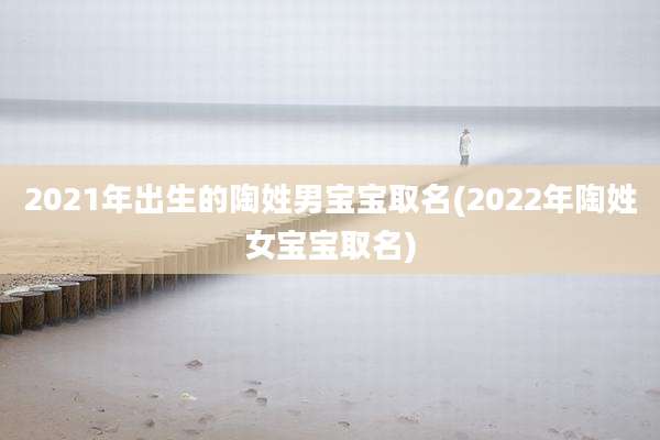 2021年出生的陶姓男宝宝取名(2022年陶姓女宝宝取名)