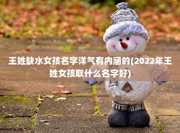 王姓缺水女孩名字洋气有内涵的(2022年王姓女孩取什么名字好)