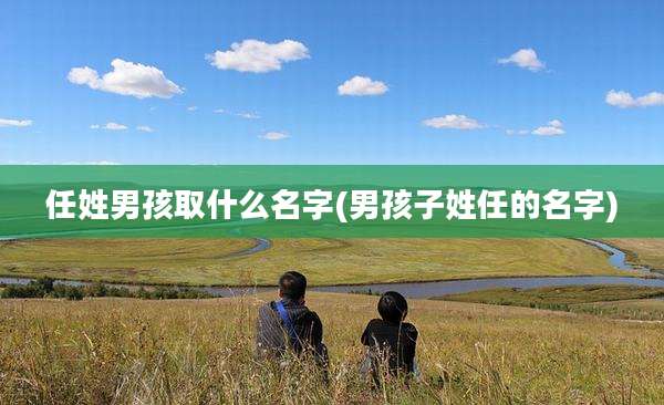 任姓男孩取什么名字(男孩子姓任的名字)