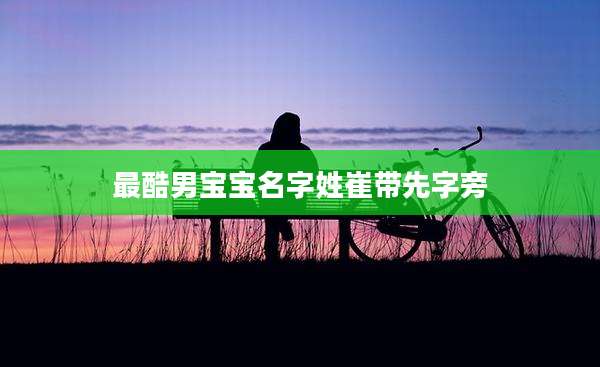 最酷男宝宝名字姓崔带先字旁