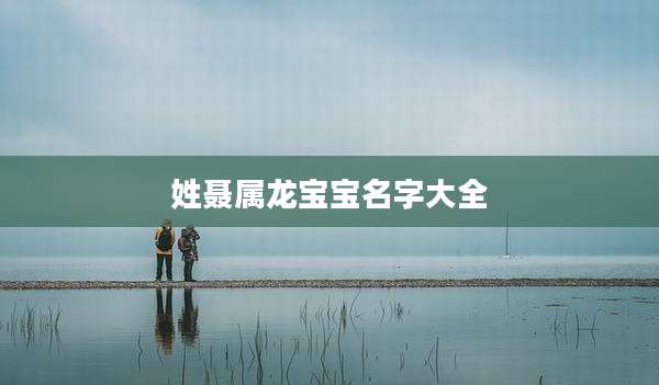 姓聂属龙宝宝名字大全
