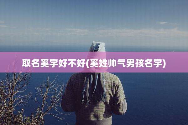 取名奚字好不好(奚姓帅气男孩名字)