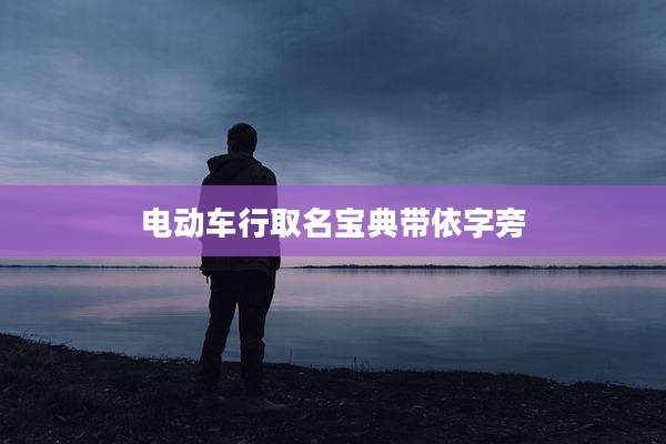 电动车行取名宝典带依字旁