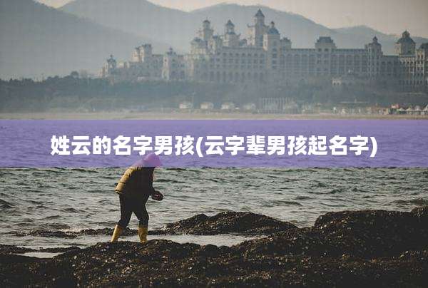 姓云的名字男孩(云字辈男孩起名字)