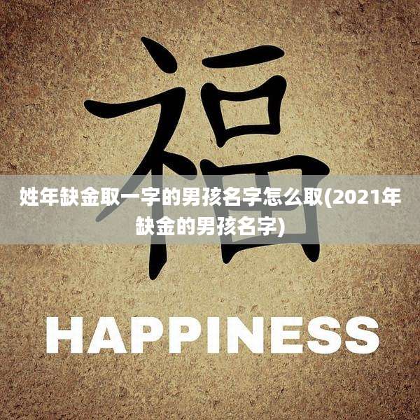 姓年缺金取一字的男孩名字怎么取(2021年缺金的男孩名字)