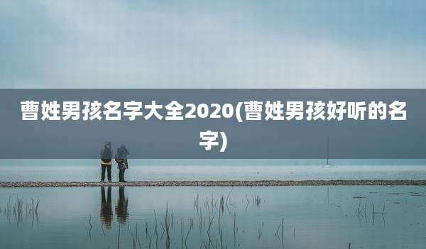曹姓男孩名字大全2020(曹姓男孩好听的名字)