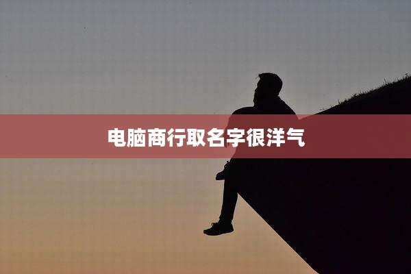 电脑商行取名字很洋气