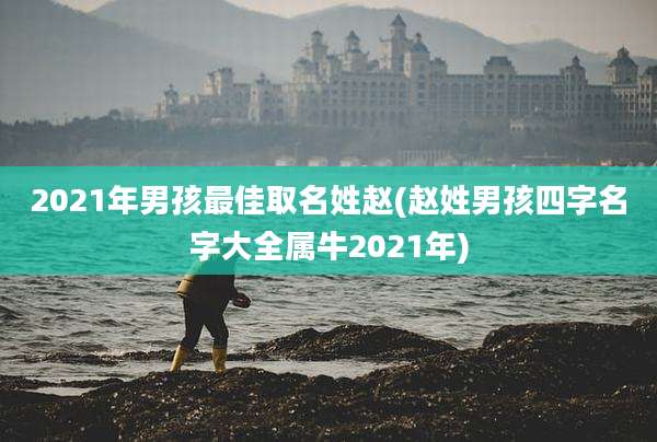 2021年男孩最佳取名姓赵(赵姓男孩四字名字大全属牛2021年)