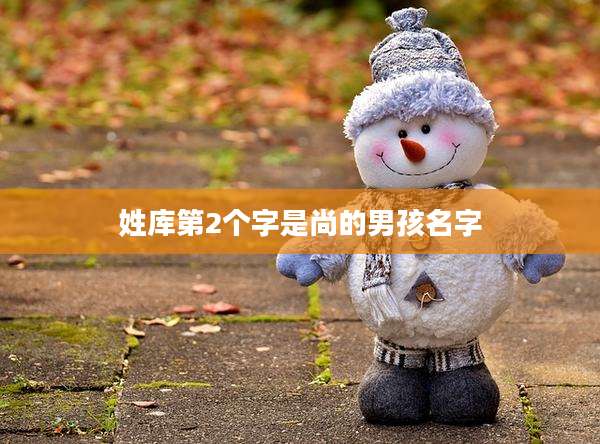 姓库第2个字是尚的男孩名字