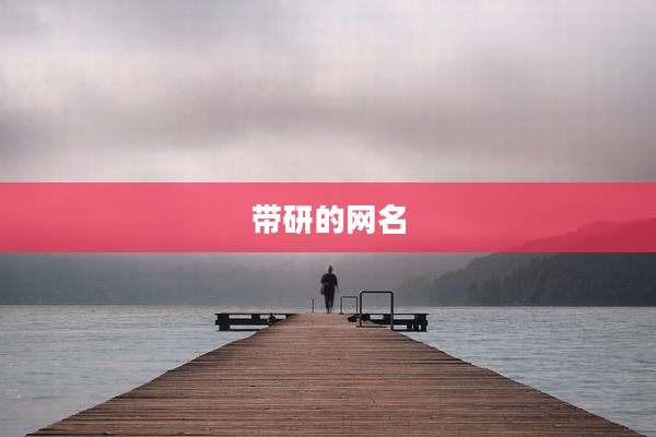 带研的网名