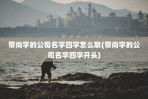 带尚字的公司名字四字怎么取(带尚字的公司名字四字开头)