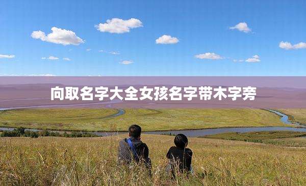 向取名字大全女孩名字带木字旁