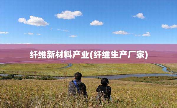 纤维新材料产业(纤维生产厂家)