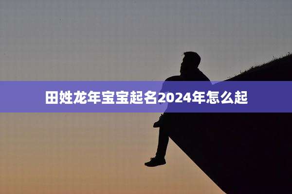 田姓龙年宝宝起名2024年怎么起
