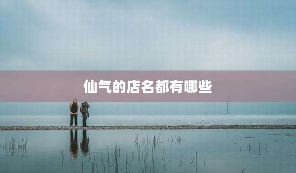 仙气的店名都有哪些