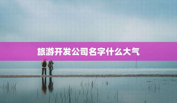 旅游开发公司名字什么大气