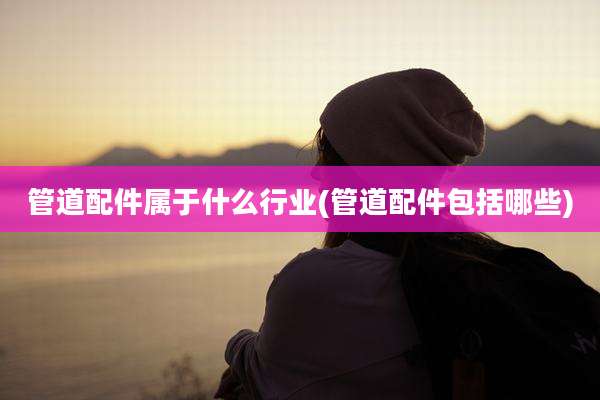 管道配件属于什么行业(管道配件包括哪些)