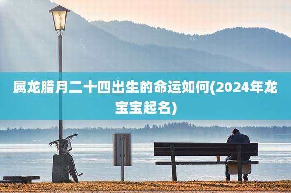 属龙腊月二十四出生的命运如何(2024年龙宝宝起名)
