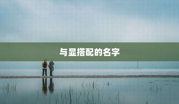 与显搭配的名字