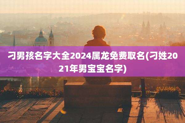 刁男孩名字大全2024属龙免费取名(刁姓2021年男宝宝名字)