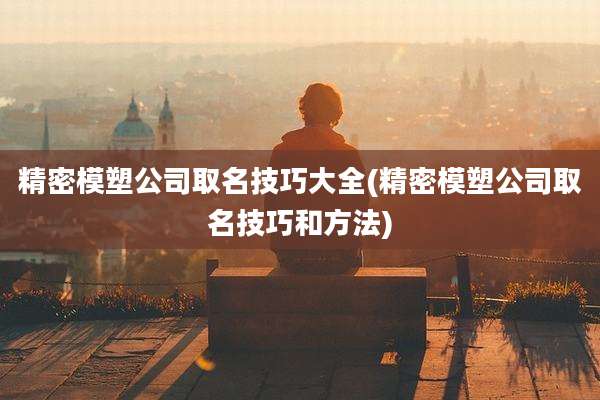 精密模塑公司取名技巧大全(精密模塑公司取名技巧和方法)