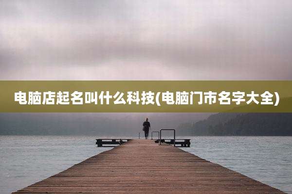 电脑店起名叫什么科技(电脑门市名字大全)