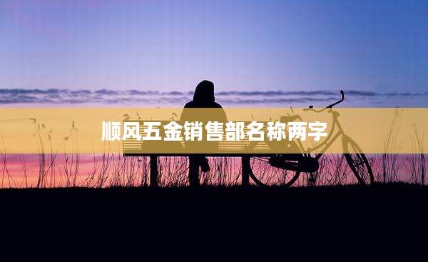 顺风五金销售部名称两字