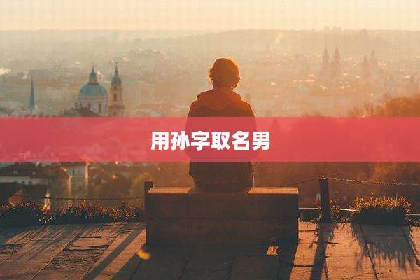 用孙字取名男
