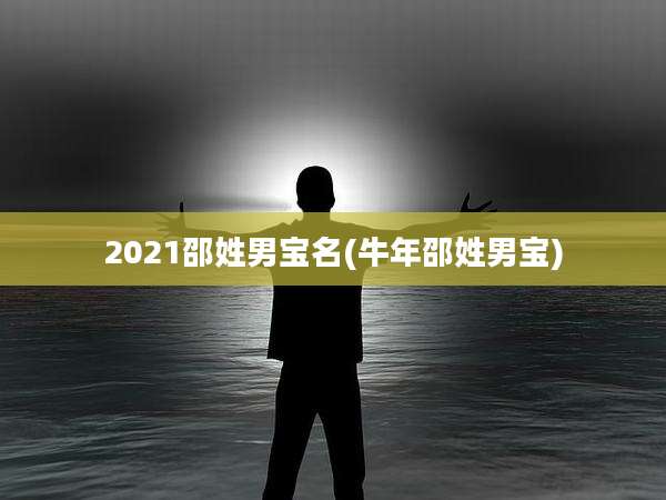 2021邵姓男宝名(牛年邵姓男宝)