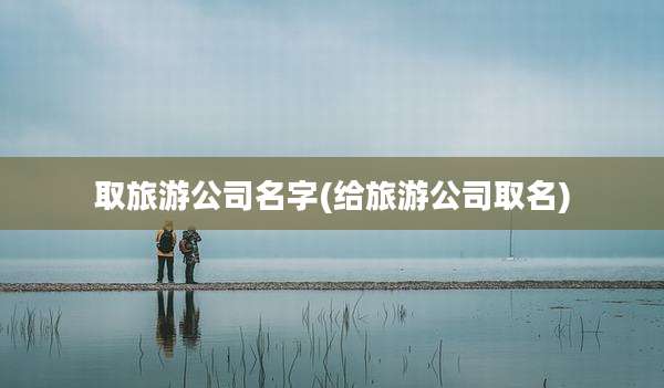 取旅游公司名字(给旅游公司取名)