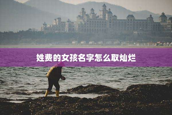 姓费的女孩名字怎么取灿烂