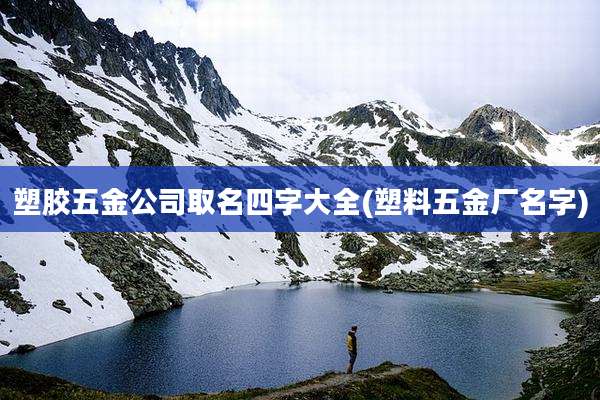 塑胶五金公司取名四字大全(塑料五金厂名字)