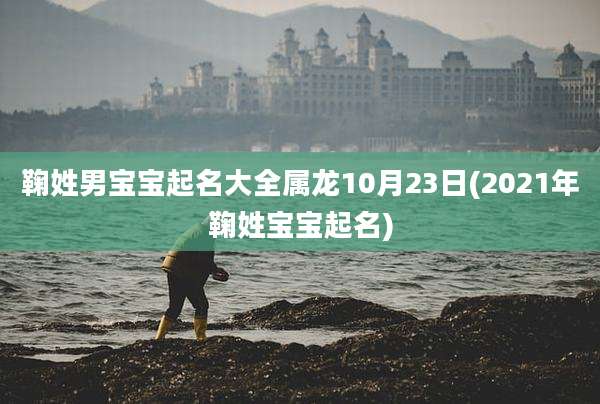 鞠姓男宝宝起名大全属龙10月23日(2021年鞠姓宝宝起名)
