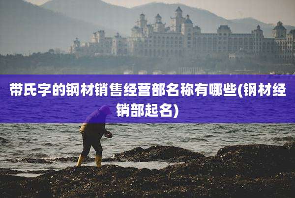 带氏字的钢材销售经营部名称有哪些(钢材经销部起名)