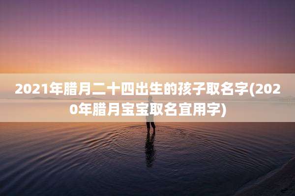 2021年腊月二十四出生的孩子取名字(2020年腊月宝宝取名宜用字)