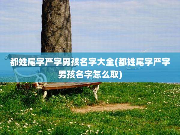 都姓尾字严字男孩名字大全(都姓尾字严字男孩名字怎么取)