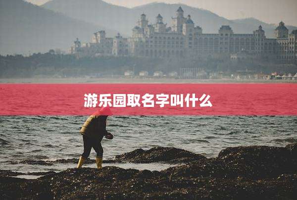 游乐园取名字叫什么