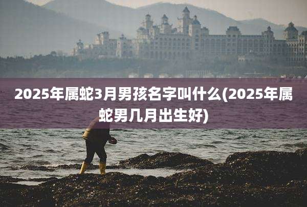 2025年属蛇3月男孩名字叫什么(2025年属蛇男几月出生好)