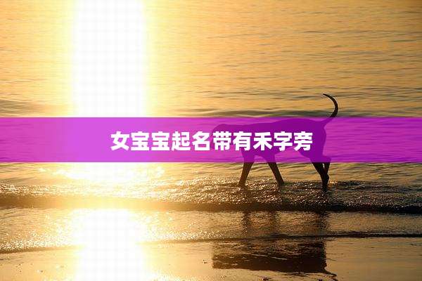 女宝宝起名带有禾字旁