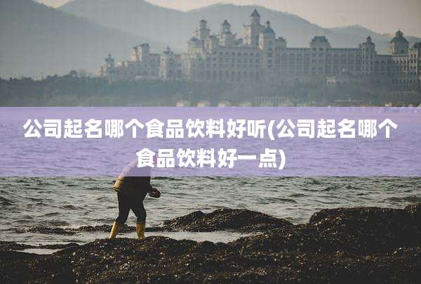 公司起名哪个食品饮料好听(公司起名哪个食品饮料好一点)