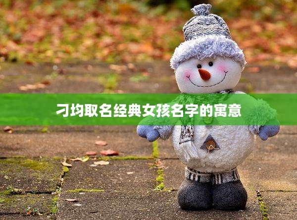 刁均取名经典女孩名字的寓意