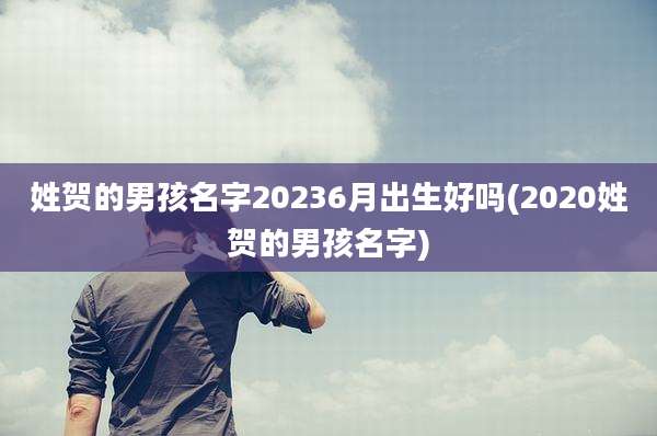 姓贺的男孩名字20236月出生好吗(2020姓贺的男孩名字)