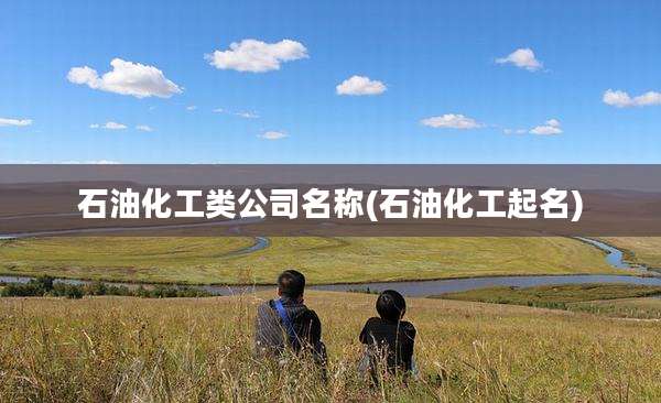 石油化工类公司名称(石油化工起名)