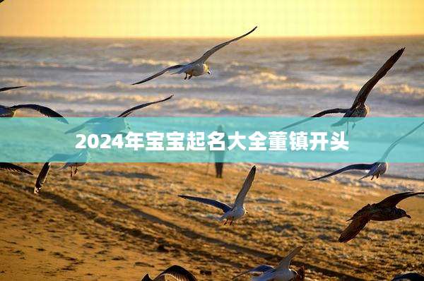 2024年宝宝起名大全董镇开头